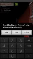 Speed Dial Widget captura de pantalla 2