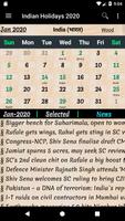 برنامه‌نما Indian Holiday Caledar 2022 عکس از صفحه