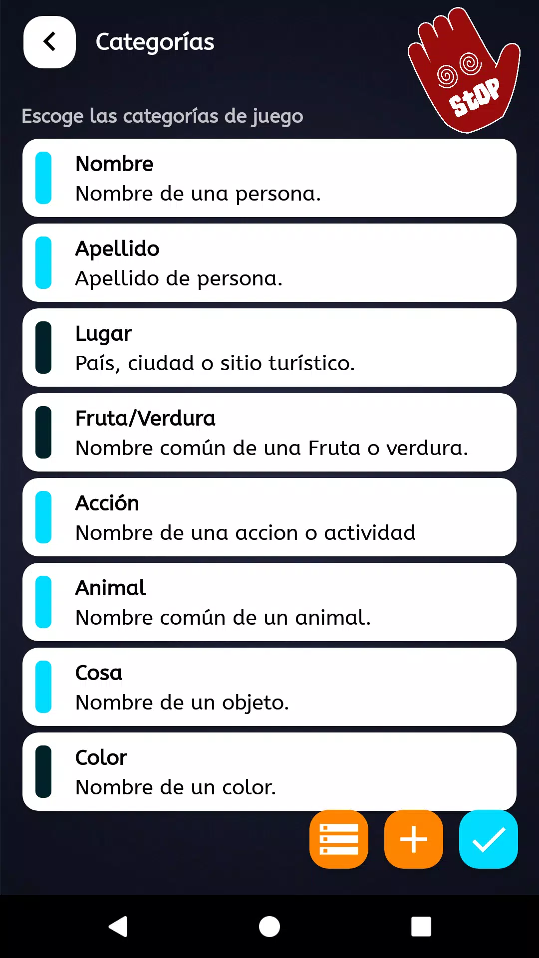 Stop Juego De Palabras For Android Apk Download