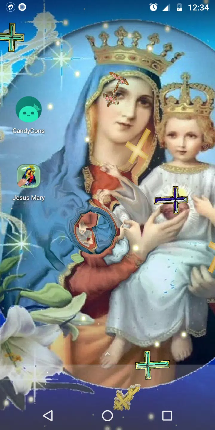 Magic Ripple - Jesus and Mary Live Wallpaper APK for Android Download