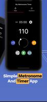 My Metronome Timer ảnh chụp màn hình 1