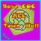 آیکون‌ Base COC ALL Town Hall