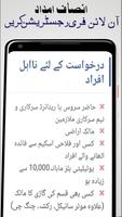 Insaf Imdad All Pakistani Applay Online Free Guide capture d'écran 2