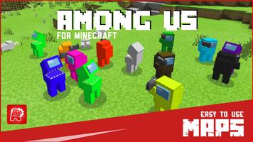 Map Among Us For Minecraft Toolbox Affiche