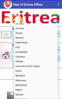 Map Of Eritrea Offline ảnh chụp màn hình 2