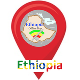 Map Of Ethiopia Offline-icoon
