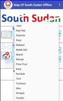 برنامه‌نما Map Of South Sudan Offline عکس از صفحه