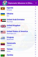 Ethio Diplomatic Missions постер