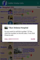 Visitor Info Addis Ababa تصوير الشاشة 2