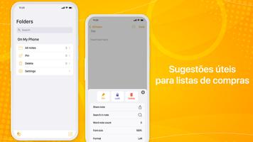 Notas Phone 15 - OS 17 Notas imagem de tela 2