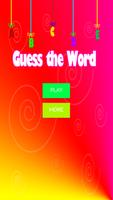 Poster Guess the Word