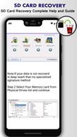 SD Card Data Recovery Guide capture d'écran 2