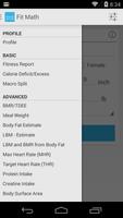 FitMath - Fitness Calculator الملصق