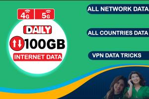 برنامه‌نما Daily100GB internet DataTricks عکس از صفحه
