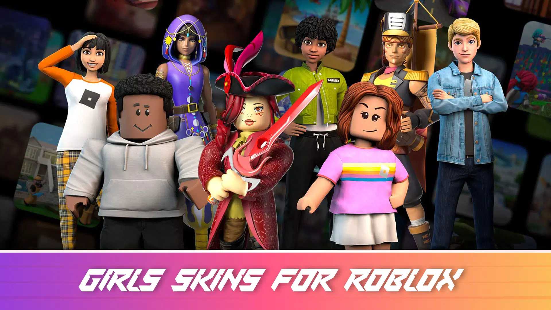 Free Robux Skins - boys and Girls APK برای دانلود اندروید