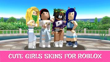 Girls Skins for Roblox الملصق