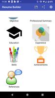 Resume Builder capture d'écran 1