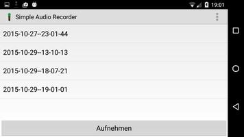 Simple Audio Recorder スクリーンショット 3