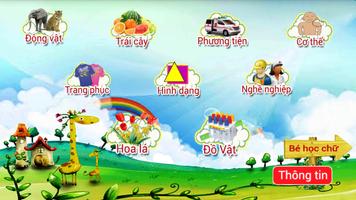 Bé Học Nhận Biết | Giáo Dục Sớm Cho Trẻ Plakat