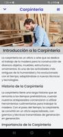 Curso de Carpintería تصوير الشاشة 1