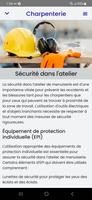 Cours de Menuiserie capture d'écran 2