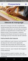 Cours de Menuiserie capture d'écran 3