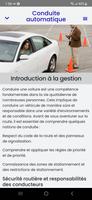 Cours de Conduite Automobile capture d'écran 1