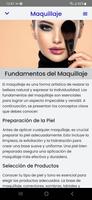برنامه‌نما Curso de Maquillaje عکس از صفحه