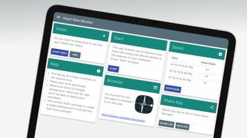 برنامه‌نما Heart Rate Monitor عکس از صفحه