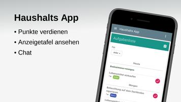 Haushalts App Plakat