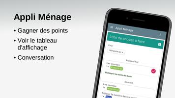 Appli Ménage Affiche