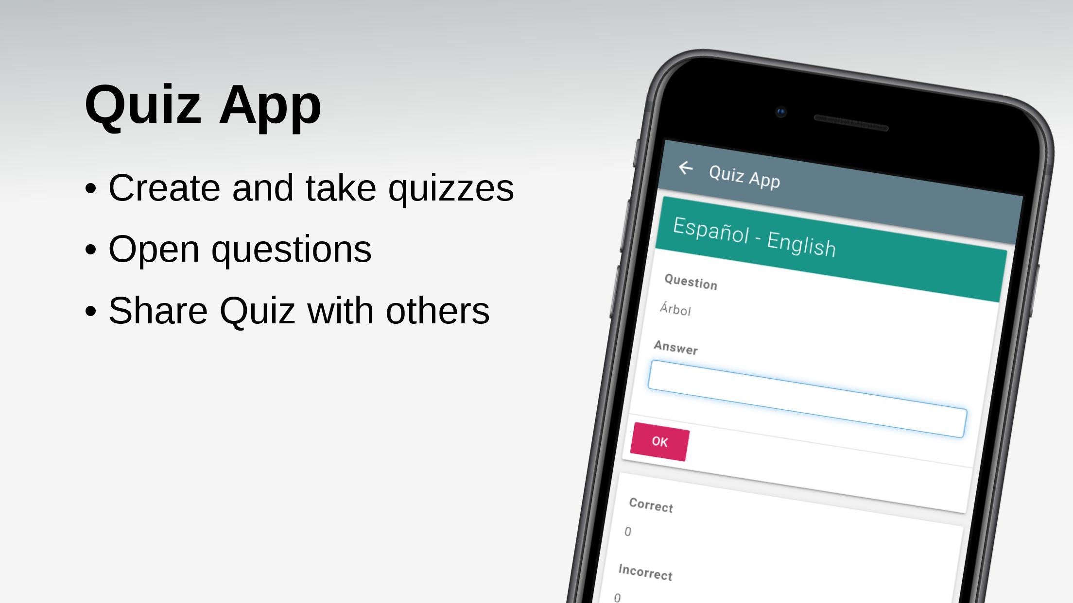 Castle Quiz приложение. Приложение 23. Quiz app