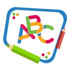 abc for kids learn alphabet أيقونة