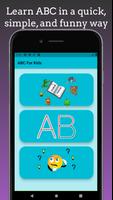 abc for kids learn alphabet Plakat
