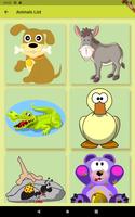 Learn Animals For Kids captura de pantalla 1