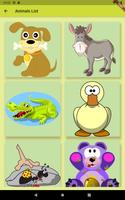 Learn Animals For Kids اسکرین شاٹ 1