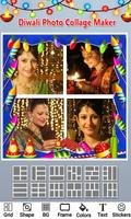 Diwali Collage Photo Frames Affiche