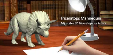 Triceratops Mannequin