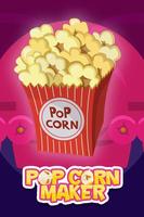 Poster Popcorn Maker