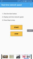 Real-time network speed اسکرین شاٹ 2