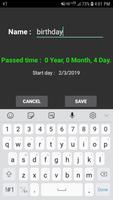 Date Counter, D-Day captura de pantalla 3