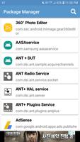 Package Manager, App Details penulis hantaran