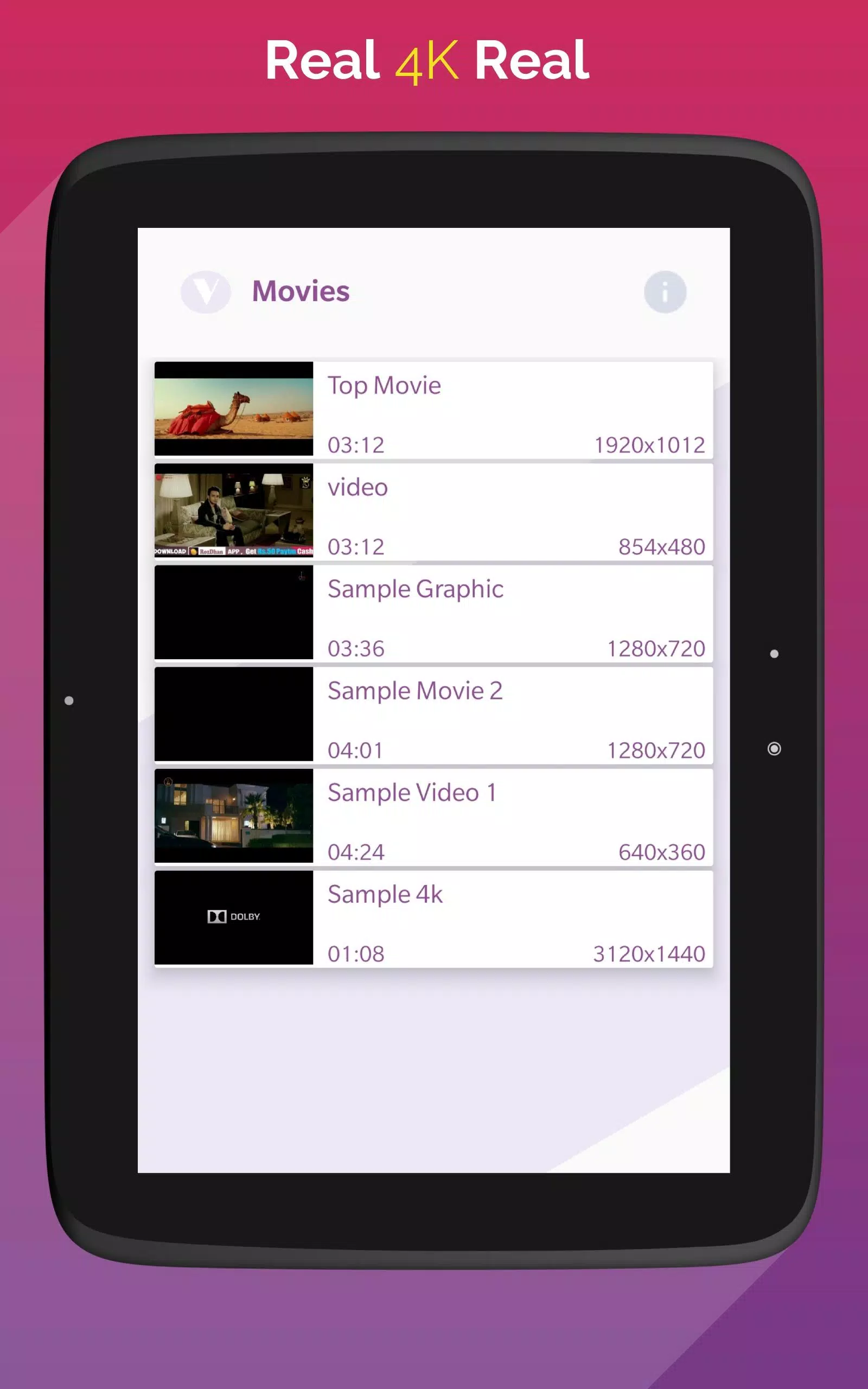4k Player - Full HD MP4 Player - All Format Video APK for Android Download