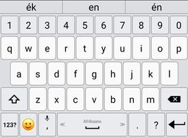 Afrikaans / AppsTech Keyboard capture d'écran 1