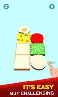 Perfect Sandwich Folding Puzzle Master скриншот 3