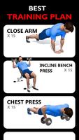 Chest Workout At Gym For Men: Fitness Exercises capture d'écran 2