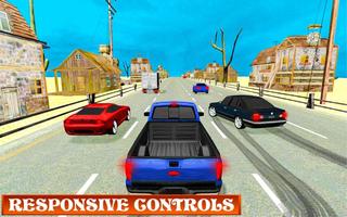 City Racing Futuristic Car 3D screenshot 3