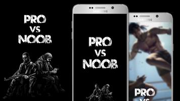 Pro Free Fire Player VS Noob Player poster