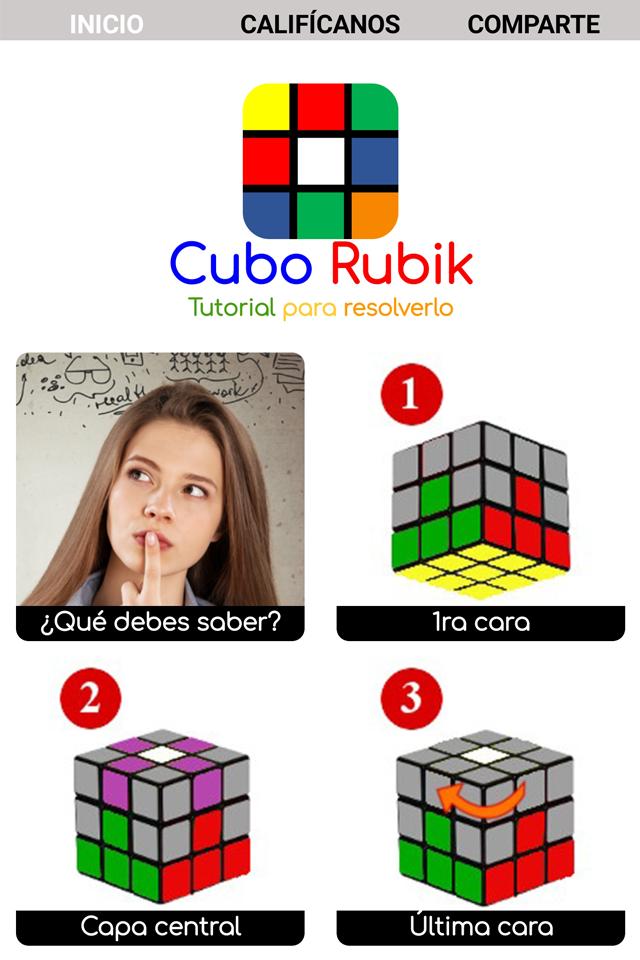 Cómo Armar el Cubo Rubik - Tutorial Paso a Paso APK للاندرويد تنزيل
