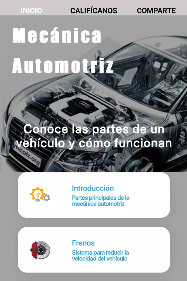 Descarga de APK de Curso de Mecánica Automotriz (gratis) para Android